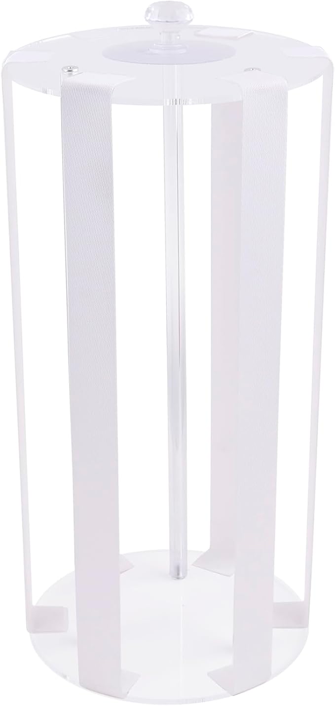 OOSAKU Headband Holder Bow Organizer for Girls,Baby Hair Clips Storage Stand, Hair Accessory Organizer Rack for Baby Newborn Infant Toddler Kids (YT-BXZ-9-bai)