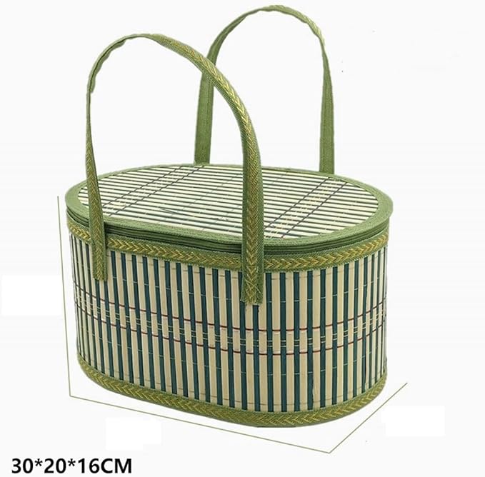 1 PCS Portable Sundries Snacks Basket Outdoor Camping Food Fruit Storage Container Basket