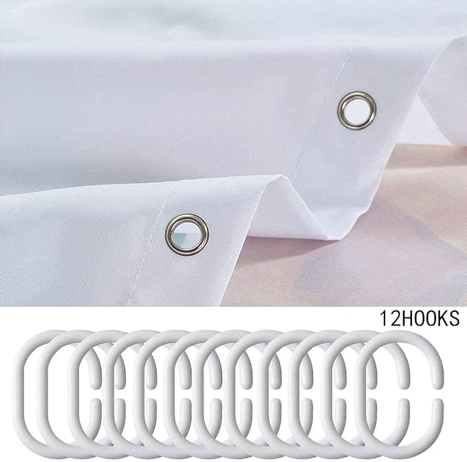 3D Bass Fish Scale Shower Curtain for Bathroom - Kids, Teens, Adults, Men Room Decor - Animals Fishing Waterproof Black Brown Bath Curtain With 12 Hooks, 72" W x 78" L