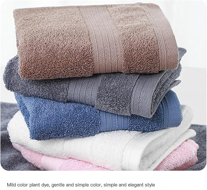 6 Pack Cotton Face Towels, Soft & Absorbent Bath Towels for Women Men, 35x35cm(Red)