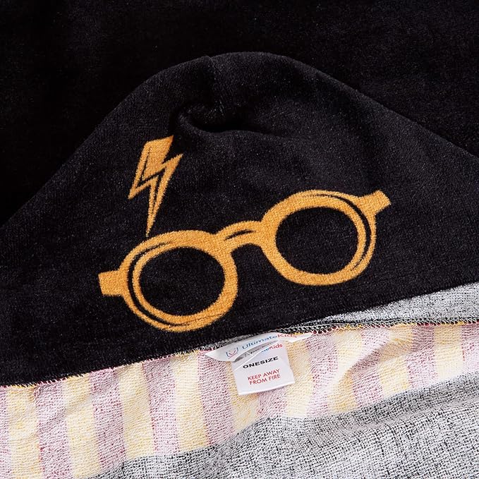 Harry Potter Hooded Towel 100% Cotton Kids Poncho Hogwarts Bathtowel Beach Towel Swimming Wrap Changing Cover Up