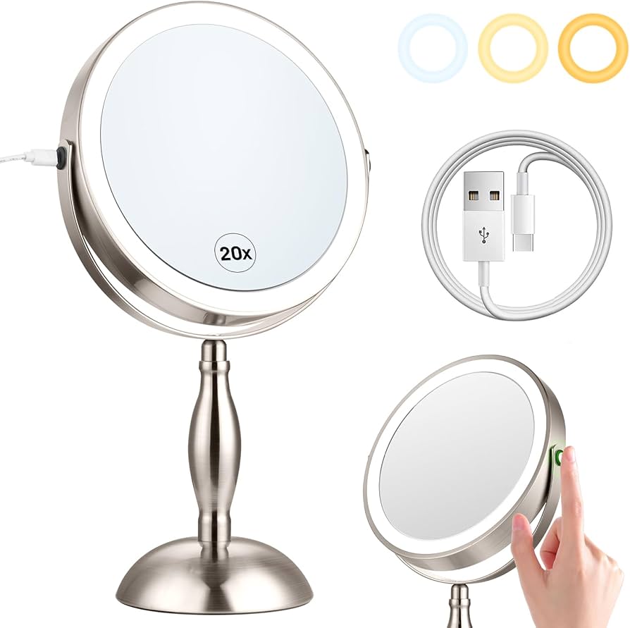 Why a 20X Magnifying Mirror is the Ultimate Game-Changer for Flawless Makeup