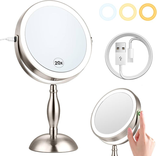 Why a 20X Magnifying Mirror is the Ultimate Game-Changer for Flawless Makeup