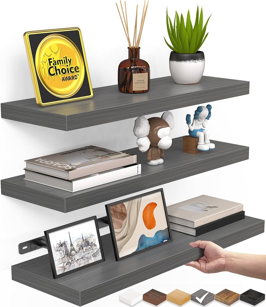 Maximize Your Space in Style: How to Elevate Your Home Decor with BAYKA Floating Shelves