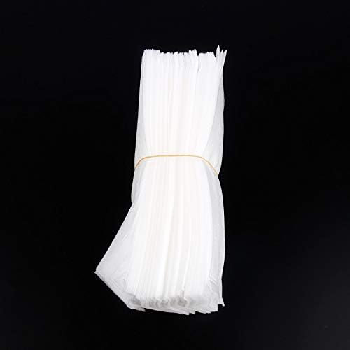 50pcs 20 * 20cm Non-Woven Nursery Bags Can Degradation Nursery Container Bags Transplanted Grafted Nursery Bags - (Color: White)