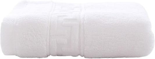 3-Pack Cotton Towels, Soft Absorbent Cloths for Personal Use, 34x34 cm(White)