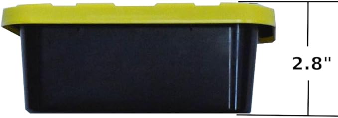 4 Pack Quart Size Tough Tote