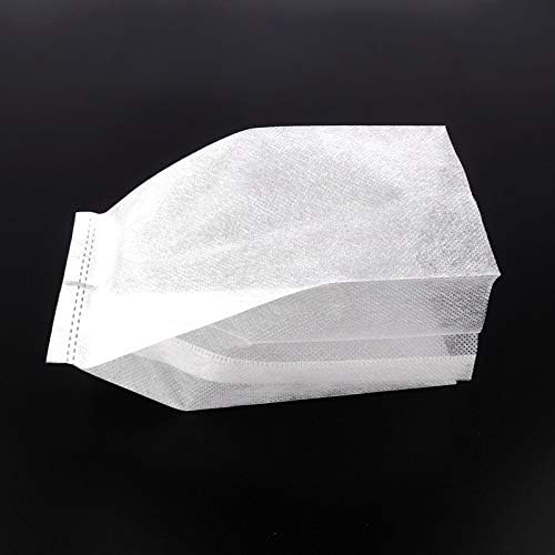 50pcs 20 * 20cm Non-Woven Nursery Bags Can Degradation Nursery Container Bags Transplanted Grafted Nursery Bags - (Color: White)