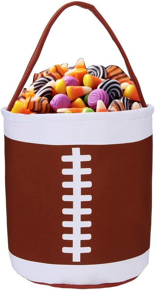 Halloween Candy Baskets Halloween Trick or Treat Bags Candy Buckets Footabll Gift Baskets Baseball