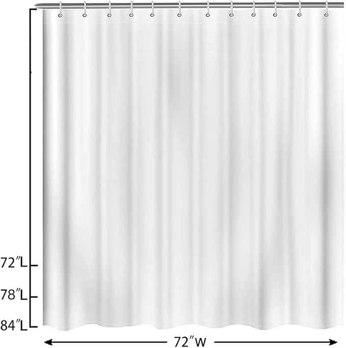 Halloween Theme Waterproof Bath Curtains with 12 Hooks Suits for Bathtub,Purple Cartoon Style Shower Curtains,Kawaii Ghost Bathroom Curtains,78 Inch Long