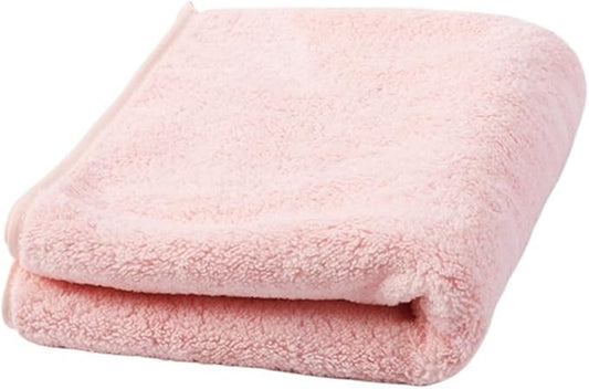3 Pack Coral Fleece Towels 35x75cm Soft Absorbent Face & Bath Towels for Home Use(Pink)