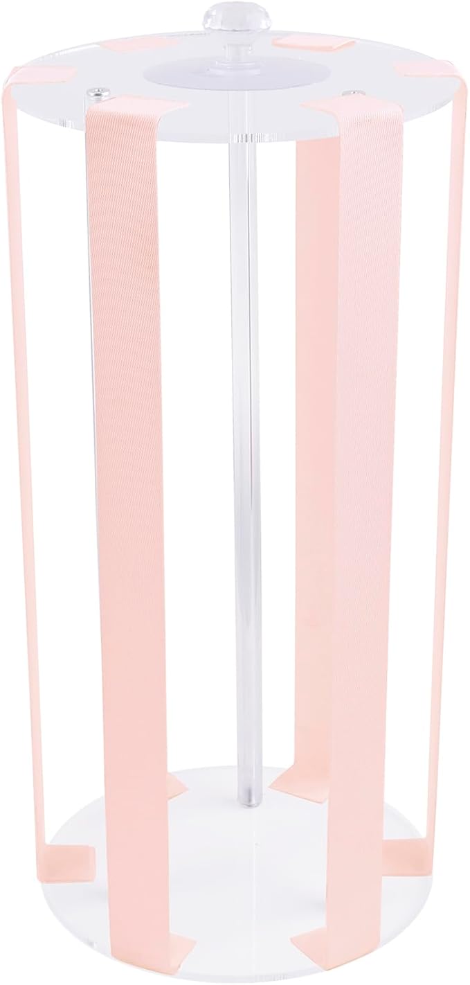 OOSAKU Headband Holder Bow Organizer for Girls,Baby Hair Clips Storage Stand, Hair Accessory Organizer Rack for Baby Newborn Infant Toddler Kids (YT-BXZ-9-ju)