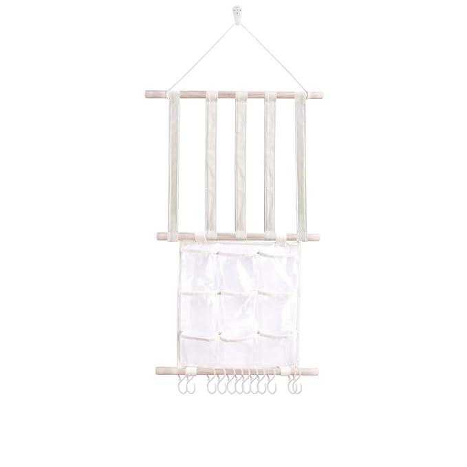 OOSAKU Headbands Holder for Girls Baby Hair Accessories Organizer Storage Wall Hanging Decor for Toddler Girls Room Wall Door Closet Hair Bows Organizer