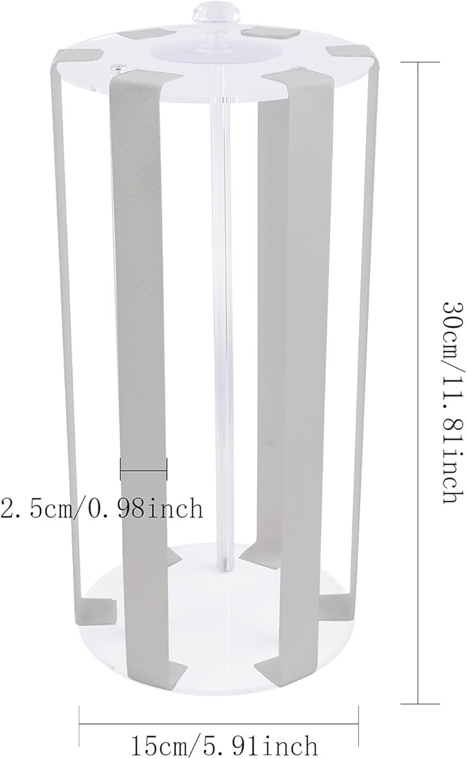 OOSAKU Headband Holder Bow Organizer for Girls,Baby Hair Clips Storage Stand, Hair Accessory Organizer Rack for Baby Newborn Infant Toddler Kids (YT-BXZ-9-hui)