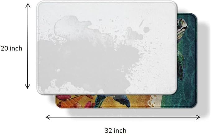 80s Party Bathroom Mat 20"X32",Audio Cassette Microfiber Bath Rug Kid Children,Vintage Music Theme Non Slip Back Inside Room Decor,Retro Tape Entry Door Mat Bathroom Music Art Style Bath Carpet,Luxury