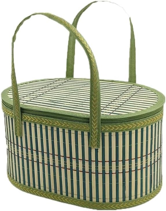 1 PCS Portable Sundries Snacks Basket Outdoor Camping Food Fruit Storage Container Basket