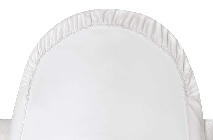 Badger Basket Woven Moses Changing Basket - Portable Baby Diaper Station with Pad, Liner, and Cover - Lightweight Newborn Changing Basket for Home or Travel - Cool Gray/White