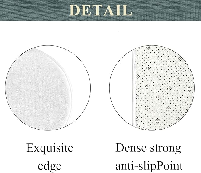Horror Face Bathroom Set, 4-Piece with Shower Curtain 71x71, Bath Mat, Contour Rug, Toilet Lid Cover, Black and White Checkerboard Pattern