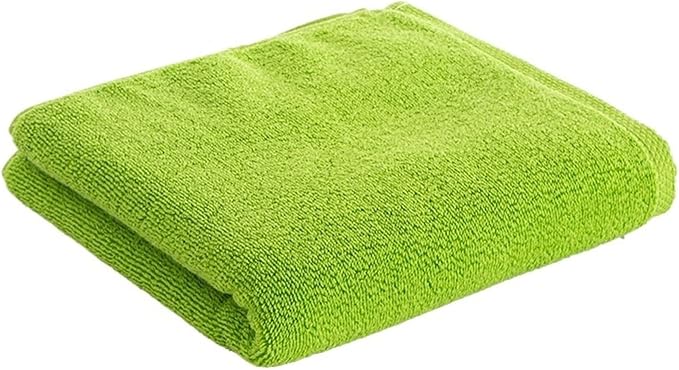 3PCS Pure Cotton Towels， Bath and Face Towels for Adults， Gentle on Skin(Light Green)