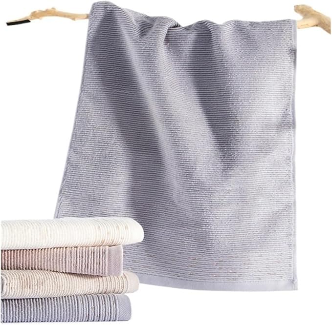 3 Pack Cotton Bath Towels 100g Absorbent & Soft Face Hand Towels for Adults(Brown)