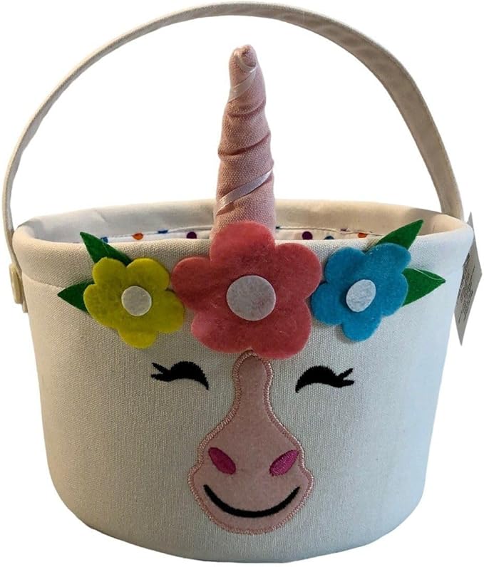 Ashland Unicorn Easter Basket - Felt & Cloth