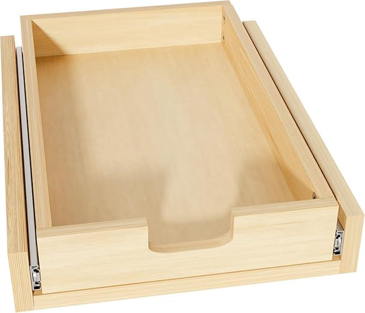 Pullout Cabinet Organizer, 11''W×21''D×3''H Slide Out Shelves for Kitchen Cabinets, Pull out Drawers for Kitchen Cabinets, Pantry, Bathroom, & Storage Organization