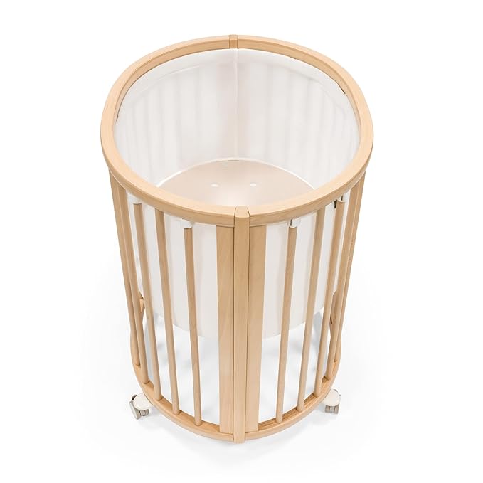 Stokke Sleepi Mini Mesh Liner V3, White - Compatible with Sleepi Mini V3 - Breathable 3D Mesh for Safe Sleep - Machine Washable