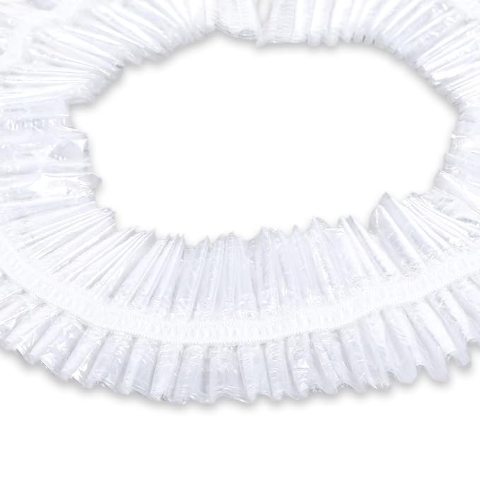 Transparent Pedicure Liners Disposable, Pedicure Bowl Liners with Elastic Band, Unbreakable Foot Bath Pedi Liners Disposable, Fits Most Pedicure Tub, for Pedicure Foot Spa Home Use (25pcs)