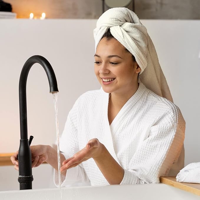 6 Pack Bath Towels Set (27 x 54 Inches) 100% Ring Spun Cotton, Super Soft Lightweight, Quick Dry & Highly Absorbent Towels for Bathroom, Hotel & Spa (Spectrum, Pack of 6 (27''x54''))