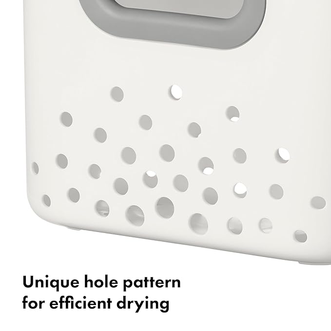 OXO Tot Stand Up Bath Toy Storage – Gray