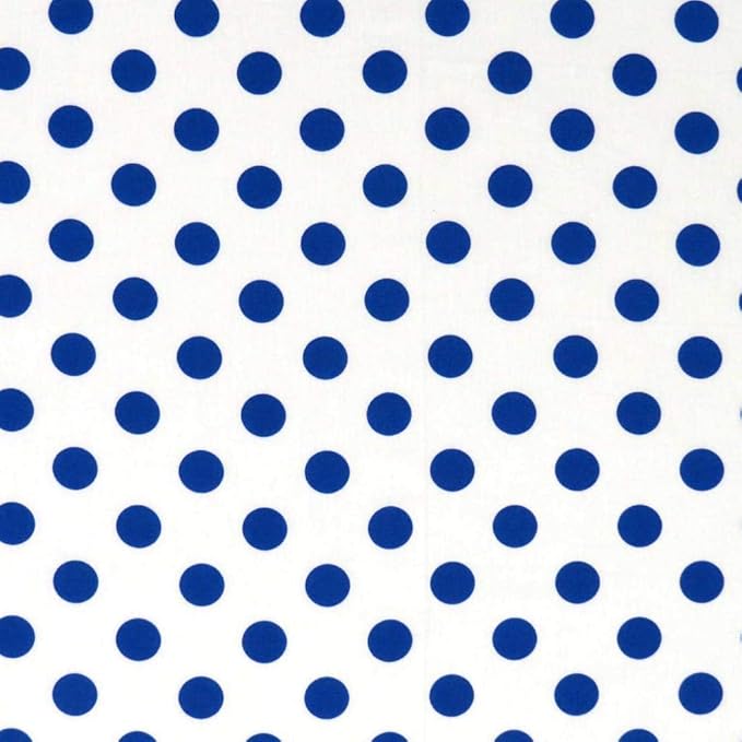 SheetWorld Baby Fitted Bassinet Sheet Fits Maxi COSI 20 x 32 inches, 100% Cotton Woven Sheet, Unisex Boy Girl, Royal Polka Dots, Made in USA