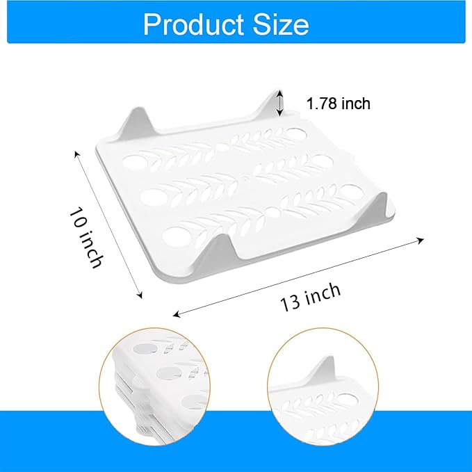 10 PCS T Shirt Organizer for Clothes Storage, Stackable Closet Organizer with Easy Access, Shirt Folder Board, Sturdy and Durable, Clothes Folder