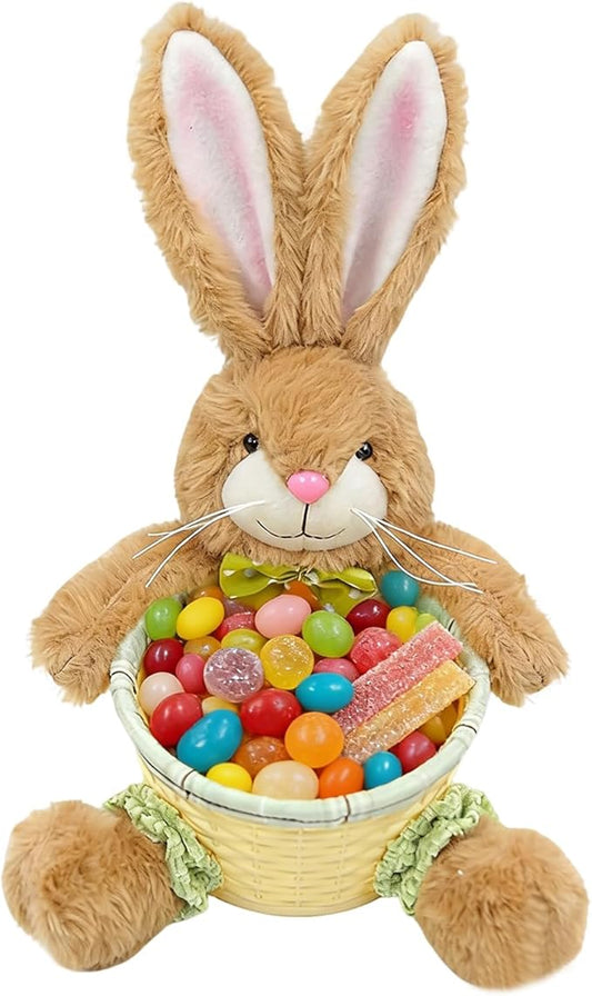 Easter Basket - Bunny Eggs Storage Organizer | Candy Storage Basket,for Kids Party Holiday Family Gathering Food Snacks Chocolate Candy Biscuits