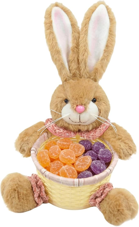 Easter Bunny Basket,Holiday Rabbit Shaped Eggs Storage Container,Adorable Goodie Basket | for Kids Party Holiday Family Gathering Food Snacks Chocolate Candy Biscuits
