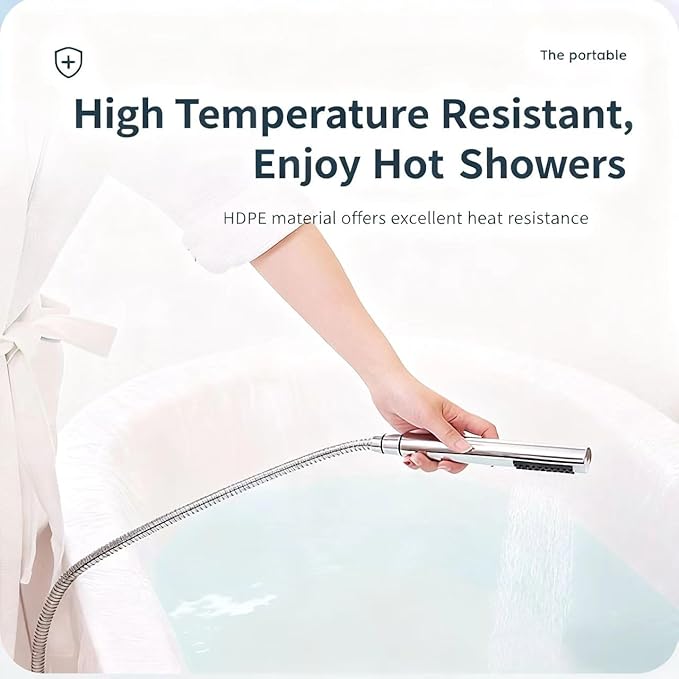 20P Disposable Bathtub Cover for tub Extra Thick Bathtub Liner for tub, Universal Fit for 99.9% Tubs, HDPE Travel Bathtub Water Bag for Hotel, Spa, Home Use 260cm x 120cm tub Liners