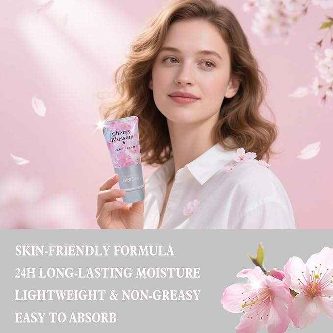 Spa Luxetique Valentines Day Gifts for Women 8pcs High Heel Gift Set for Women Elegant Cherry Blossom Spa Gifts for Womens Birthday Gifts for Womens Wife Sister Girlfriend Friend