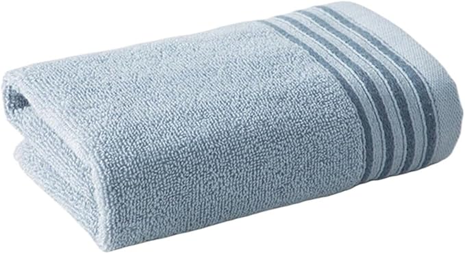 3 Pack Cotton Towels 30x60cm, Soft Thick Bath & Hand Towels, Gentle for Everyday Use(Blue)