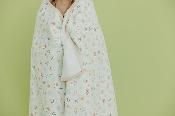 Copper Pearl Hooded Bath Towels Premium Knit/Terry Cloth Toddler Towels with Hood, Pockets, and Cool Designs - Great to Gift and Make Bath Time Fun - Big Kids Hooded Towel, Mabel