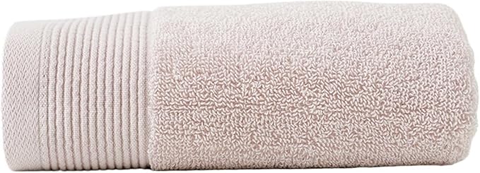 32 Ply Cotton Bath Towel Thick Absorbent Soft Face Towel 3 Pack for Home(Coffe)
