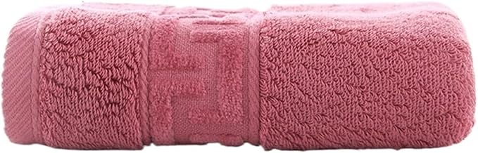 3-Pack Cotton Towels, Soft Absorbent Cloths for Personal Use, 34x34 cm(Red)