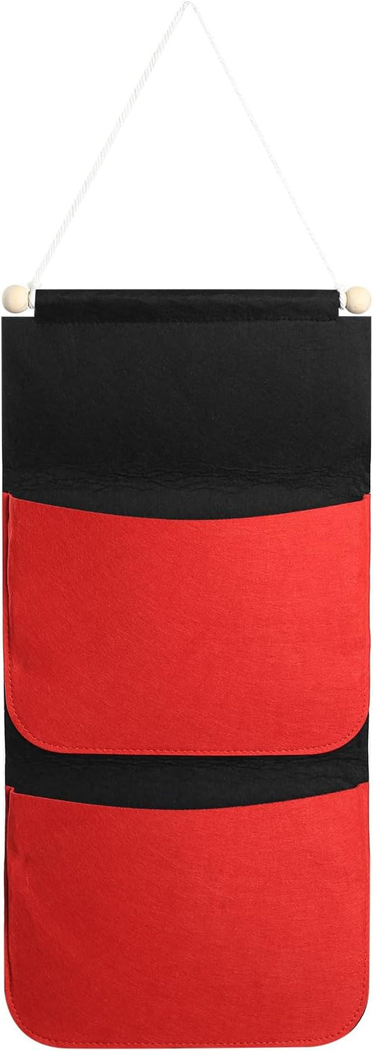 2026 2025 Cruise Fish Extenders For Disney Door Single Two Pockets Felt Personized Gift Exchange Mail Bag Pixie Dust (Two pockets)