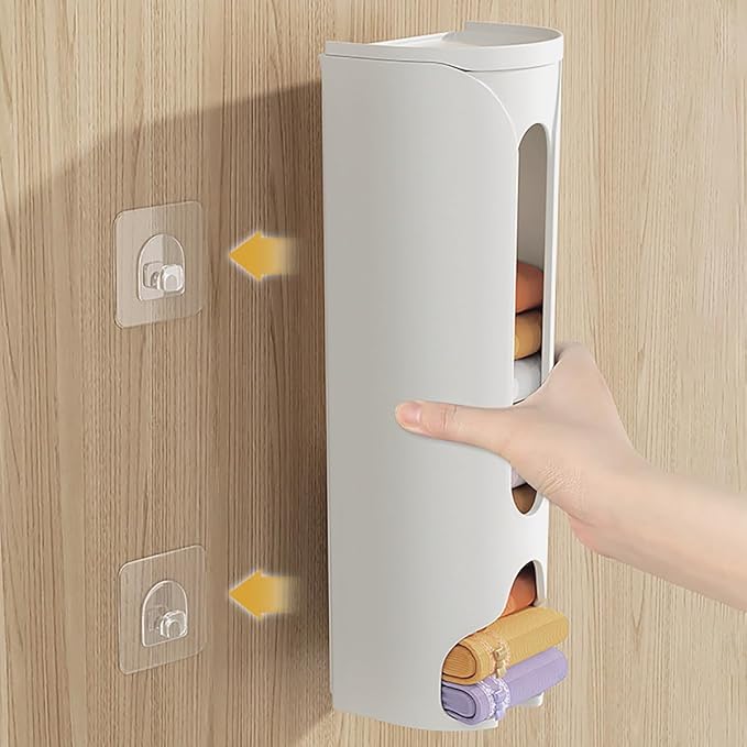 2023 New Wall Mounted Socks Panties Storage Box, Underwear Organizer Wall Mount - Punch Free Multifunctional Storage Box for Storing Panty, Lingerie, Ties (3PCS)