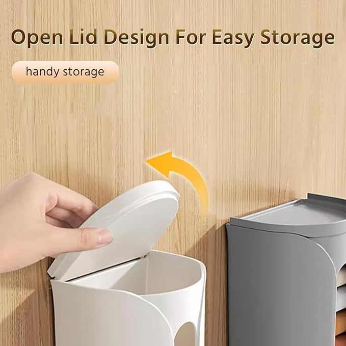 2023 New Wall Mounted Socks Panties Storage Box, Underwear Organizer Wall Mount - Punch Free Multifunctional Storage Box for Storing Panty, Lingerie, Ties (3PCS)