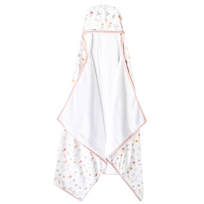 Copper Pearl Hooded Bath Towels Premium Knit/Terry Cloth Toddler Towels with Hood, Pockets, and Cool Designs - Great to Gift and Make Bath Time Fun - Big Kids Hooded Towel, Mabel
