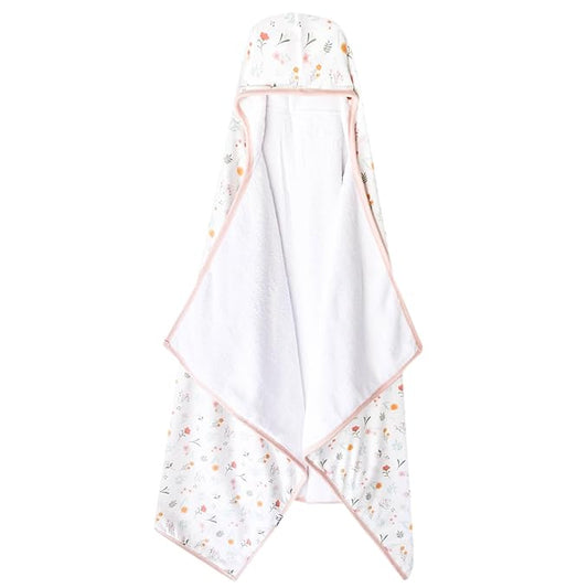 Copper Pearl Hooded Bath Towels Premium Knit/Terry Cloth Toddler Towels with Hood, Pockets, and Cool Designs - Great to Gift and Make Bath Time Fun - Big Kids Hooded Towel, Mabel