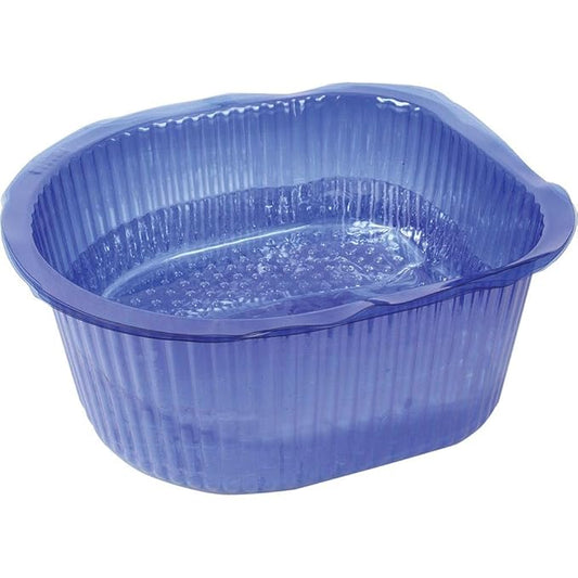 ForPro Universal Pedi Bath Liners - 50% THICKER - Fit Footsie Bath Plus Foot Bath, Disposable Pedicure Foot Tub Liners for Foot Spa Basins & Foot Bath Soaks, Blue, 50-Count