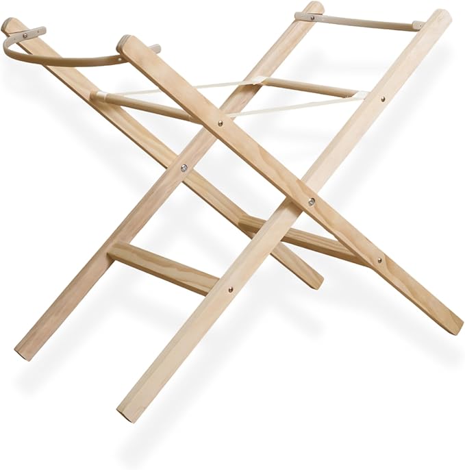 Clair de Lune Folding Moses Basket Stand