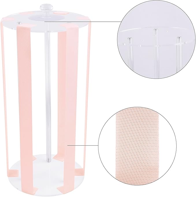 OOSAKU Headband Holder Bow Organizer for Girls,Baby Hair Clips Storage Stand, Hair Accessory Organizer Rack for Baby Newborn Infant Toddler Kids (YT-BXZ-9-ju)