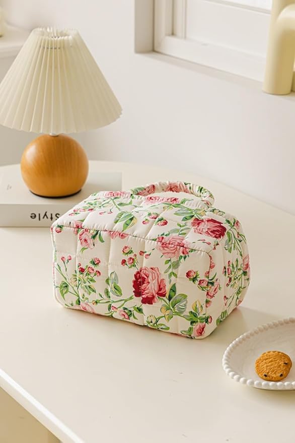 Fabric Storage Basket 2 Pack,Large and Mini Boho Laundry Nursery Hamper Portable Folding Organizer for Car Bedroom