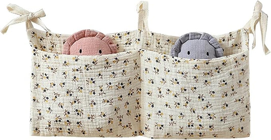 Baby Bedside Hanging Bags Storage Organizer Milk Bottle Toy Crib Baby Nappy-Bag Bed-Bunk Organizing Bag